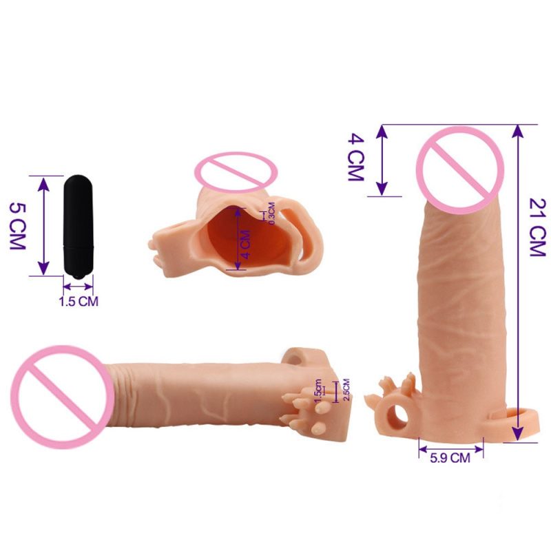 Lovetoy Add 2? Pleasure X Tender Vibrating Penis Sleeve