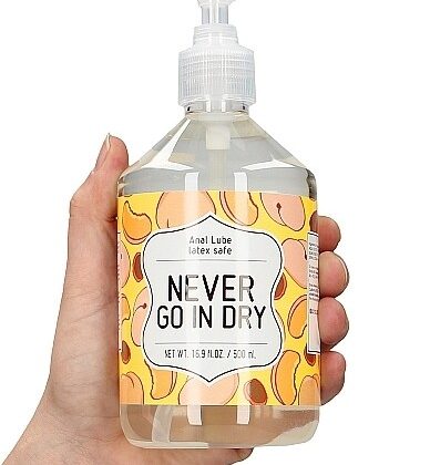 Anal Lube - NEVER GO IN DRY - 500 ml