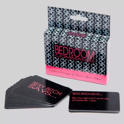 Bedroom Commands Card Game