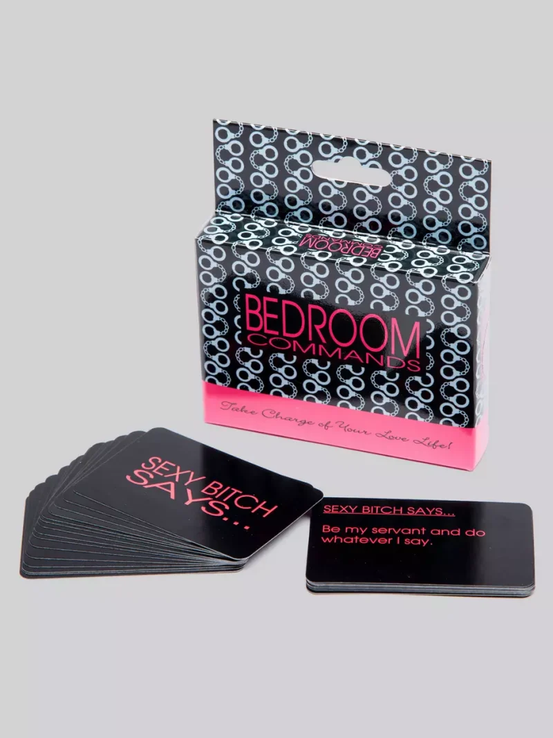 Bedroom Commands Card Game