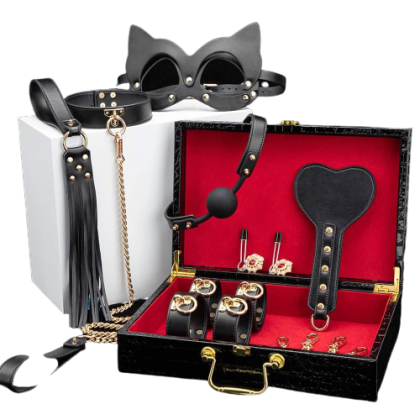 10pcs Suitcase Bdsm kit