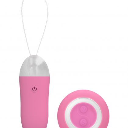 Jayden - Dual Rechargeable Vibrating Remote Toy - Pink