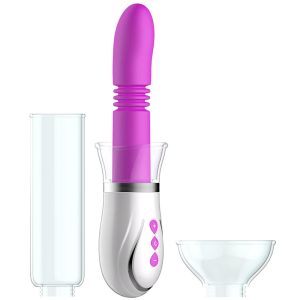 Thruster - 4 in 1 Rechargeable Couples Pump Kit - Purple