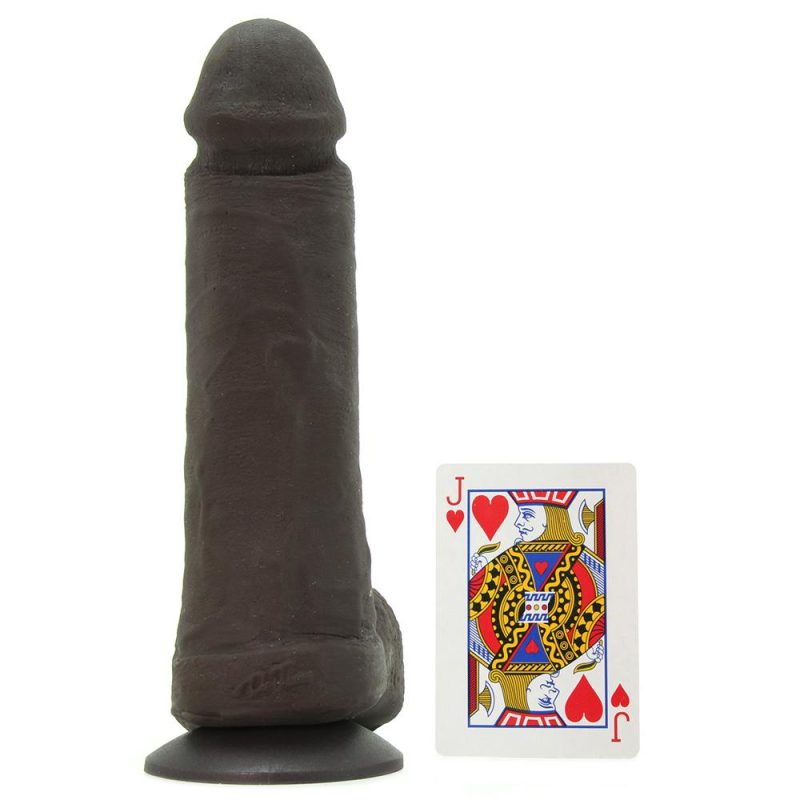 8 Inch Realistic Cock - Black