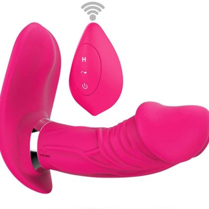 Strapon Rotation Vibrator (Pink)