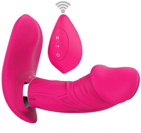 Strapon Rotation Vibrator (Pink)