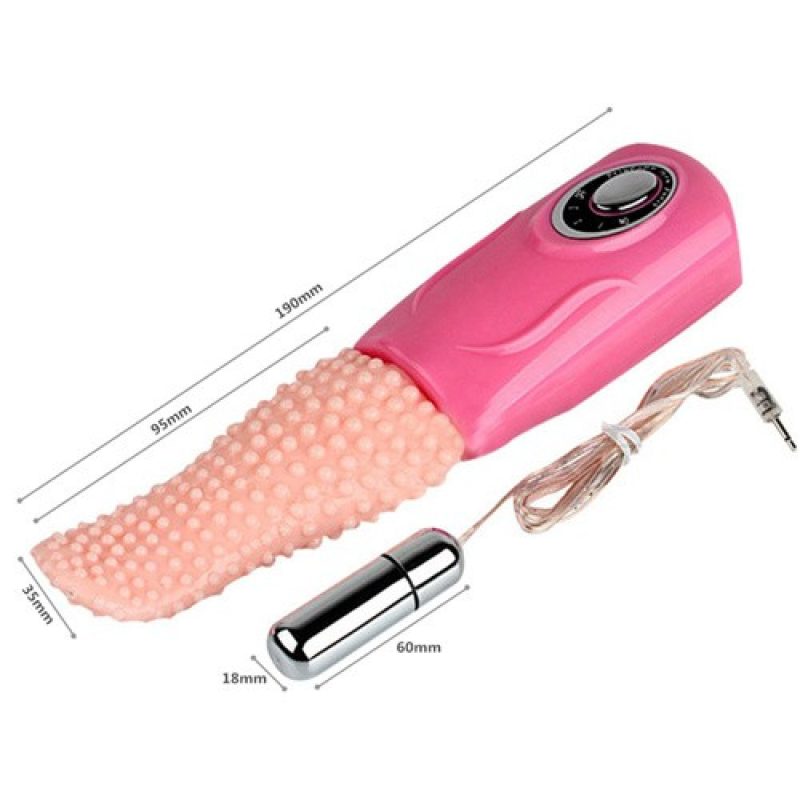 Prettylove Tongue & Bullet Vibrator