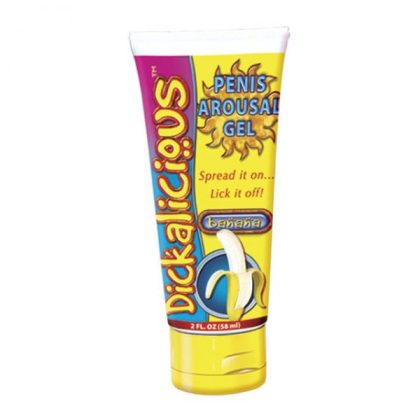 Dickalicious Penis Arousal Gel 2 Ounce Bannana