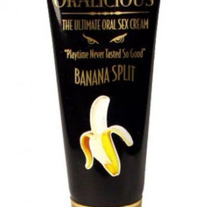 Oralicious Ultimate Oral Sex Cream 2 Ounce Banana Split