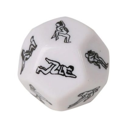 Sex Position White Dice (Large)