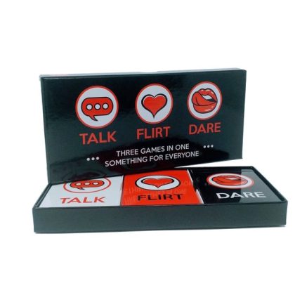 Talk Flirt Dare cards