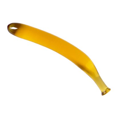 Glass dildo (Banana)