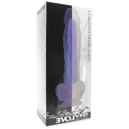 Glow in the dark Dildo purple