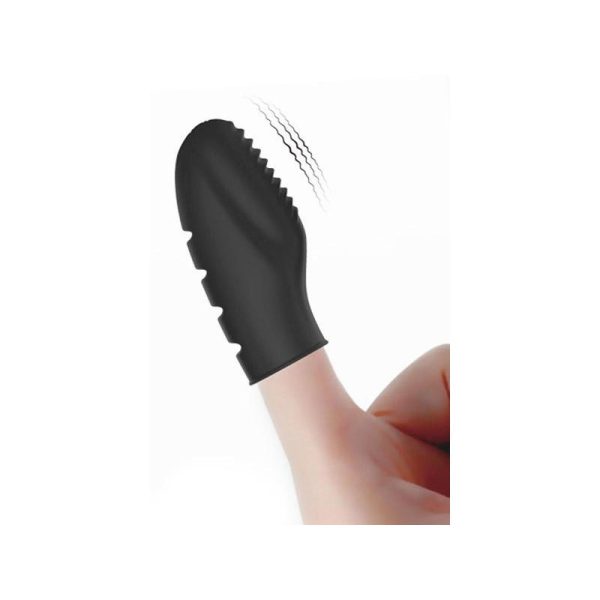 PrettyLove Stanford Finger Vibrator – Black