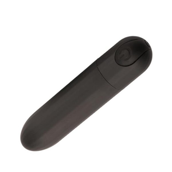 Rechargeable Bullet Vibrator + Remote (Black)