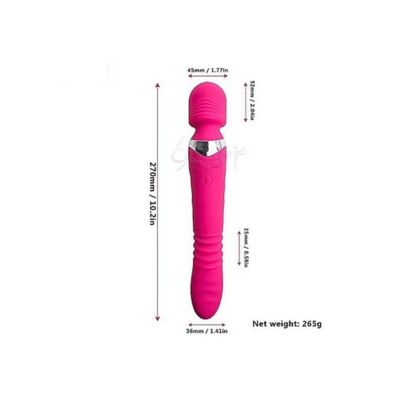 Luckly Magic Wand with Heating Function (Pink)