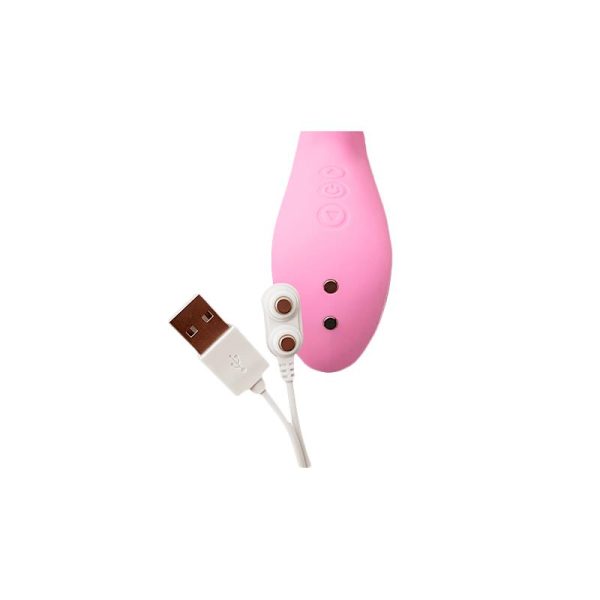 Mini Trigger Silicone Vibrator - Pink- Adrien Lastic