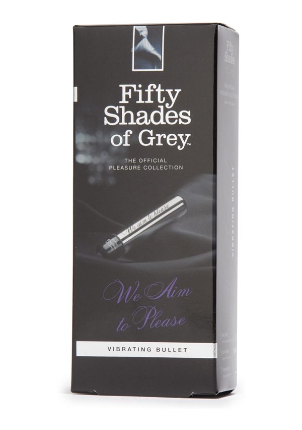 We Aim To Please Vibrating Bullet - Silver (FS-40167 / Fifty Shades Of Grey)