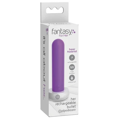 Fantasy For Her Her Rechargable Bullet – Purple