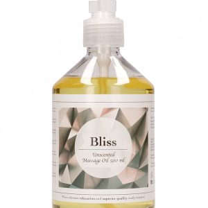 Bliss - Unscented Massage Oil - 500 ml