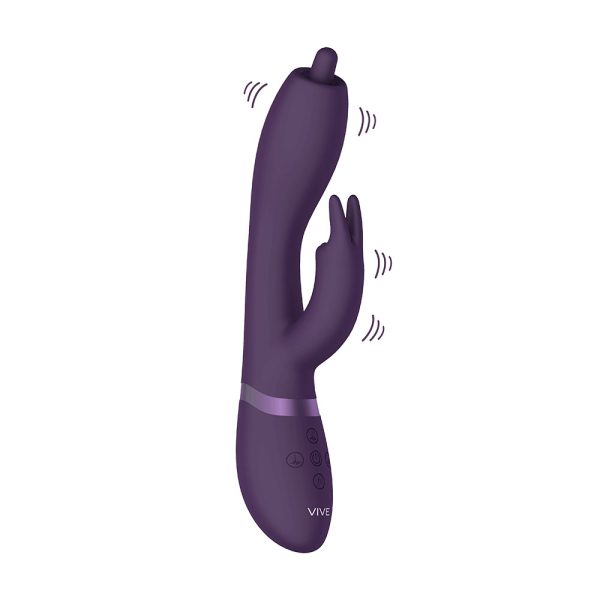 Nilo - Pinpoint Rotating G-spot Rabbit – Purple