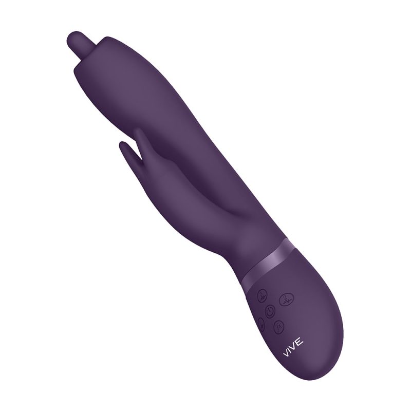 Nilo - Pinpoint Rotating G-spot Rabbit – Purple