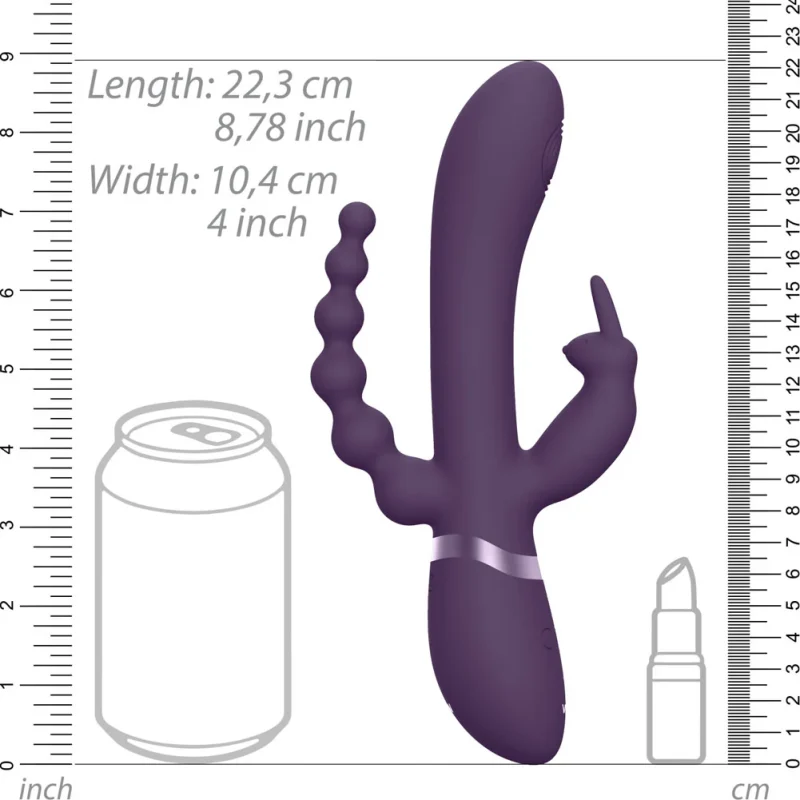 Rini - Pulse Wave & Vibrating Double Penetration Rabbit