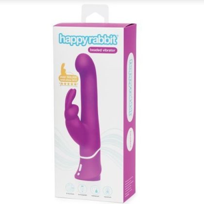 Beaded G-Spot - Purple ( Happy Rabbit)