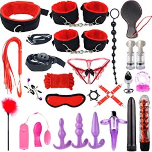 21 in 1 bdsm kit (Red and Black color)