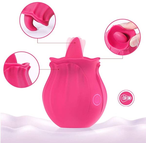 Omysky Rose Licker Vibrator (Pink)