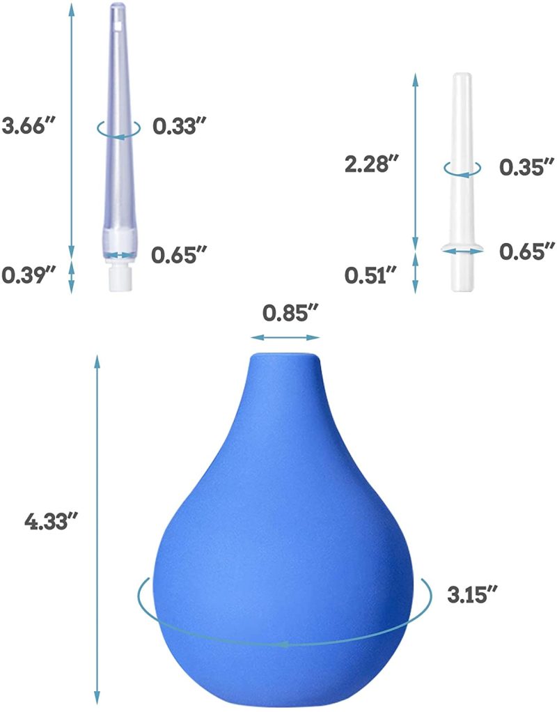 8cm Douche bottle (Blue)