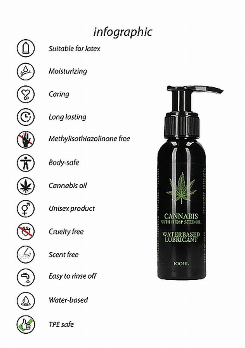 Cannabis With Hemp Seed Oil - Massage Oil - 100 ml