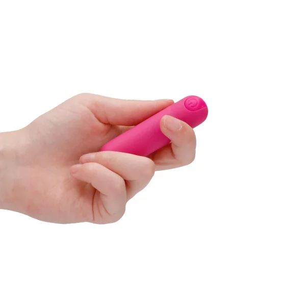 10 Speed Rechargeable Bullet – Pink