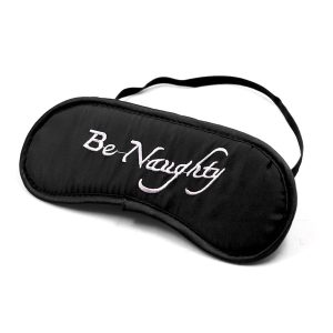 Be Naughty Blindfold (Black)