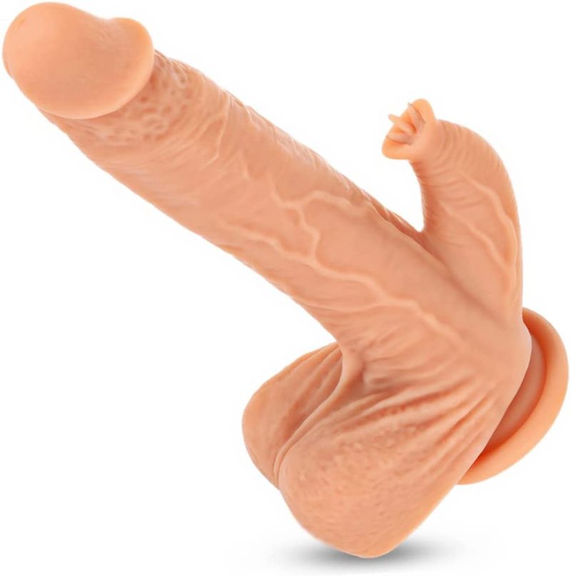 Thrusting Licker Dildo