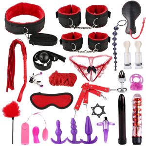 22 in 1 bdsm kit (Red and Black color)