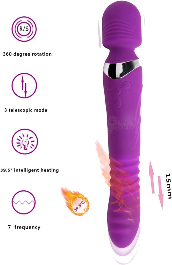 Thrusting Magic Wand with Heating Function