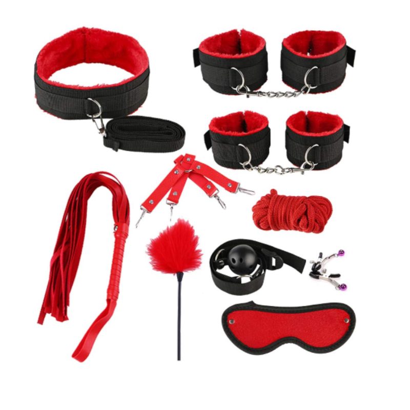 22 in 1 bdsm kit (Red and Black color)