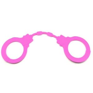 Rubber Handcuffs (Pink)