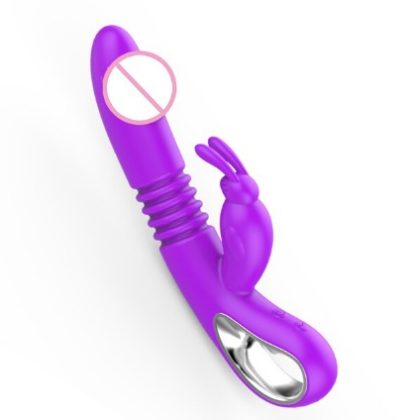 12 functions Stretching and Heating Rabbit Vibrator