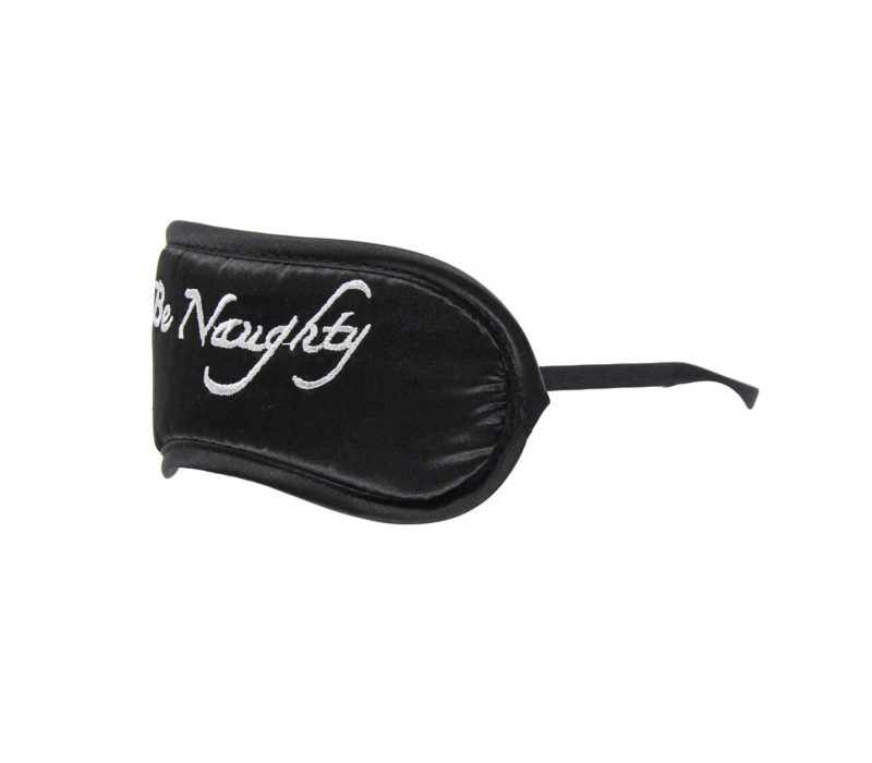 Be Naughty Blindfold (Black)