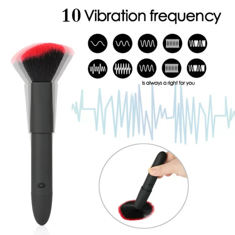 Detachable Makeup Brush Vibrator