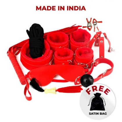 11 in 1 BDSM Kit (Red)