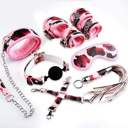 Pink Princess 7pc bdsm set