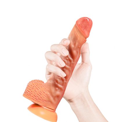 Telescopic Nude Thrusting Vibrator