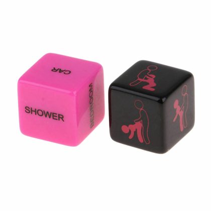 2pcs Colored Combo Sex Dice