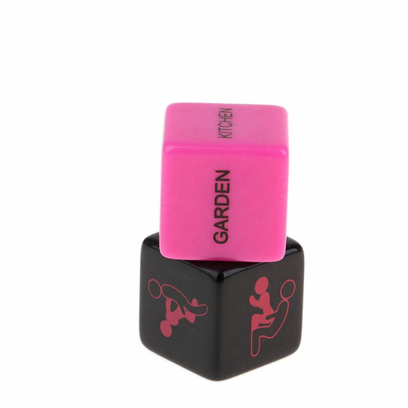 2pcs Colored Combo Sex Dice