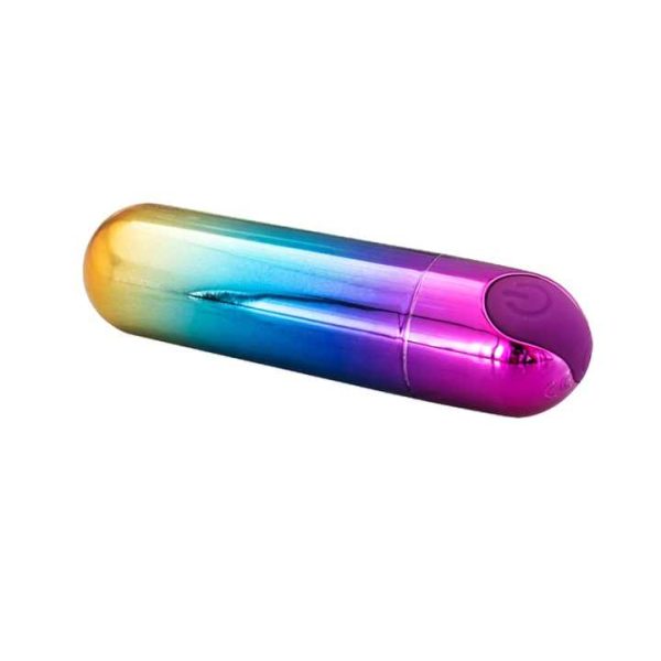 Rechargeable Bullet Vibrator (Rainbow)