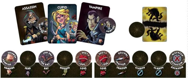 One Night Ultimate Vampire board Game