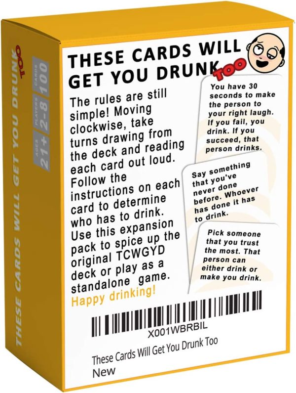 These Cards will get you drunk Too